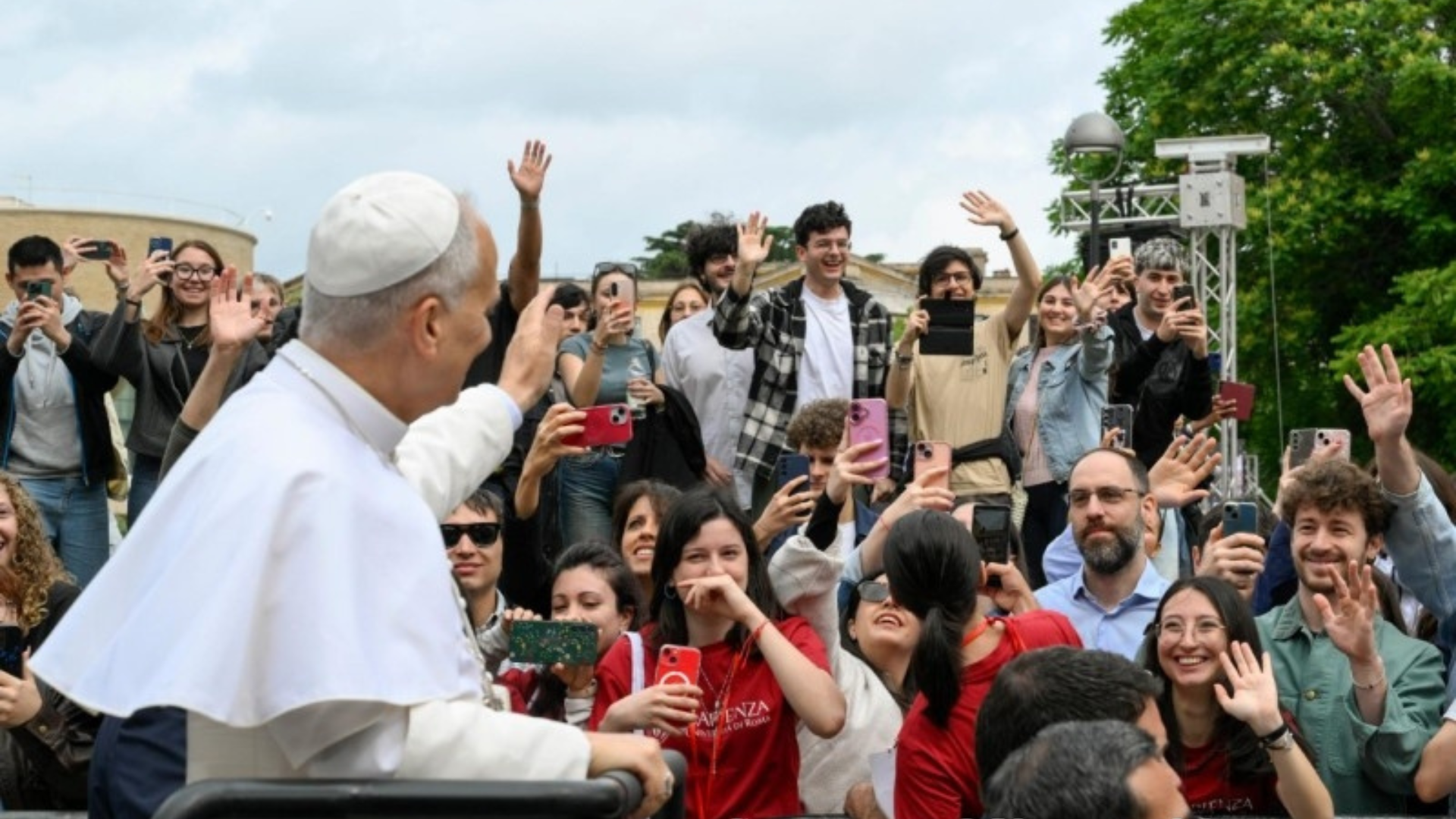 "Noi siamo un desiderio, non un algoritmo!", il Santo Padre agli studenti della Sapienza